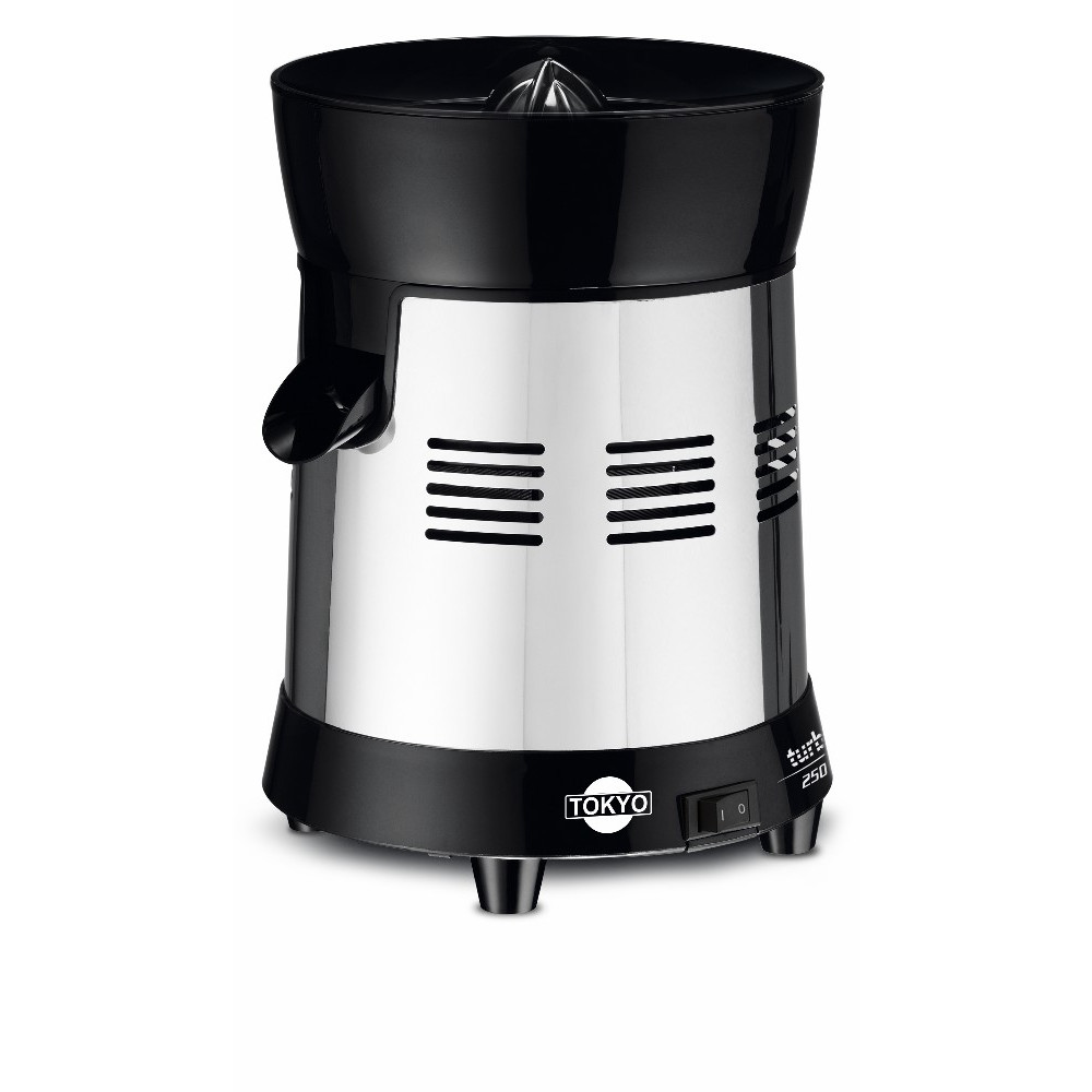 EXPRIMIDOR TOKYO TURBO PRO INOX 250W 2 CONOS + VASO+TAPA