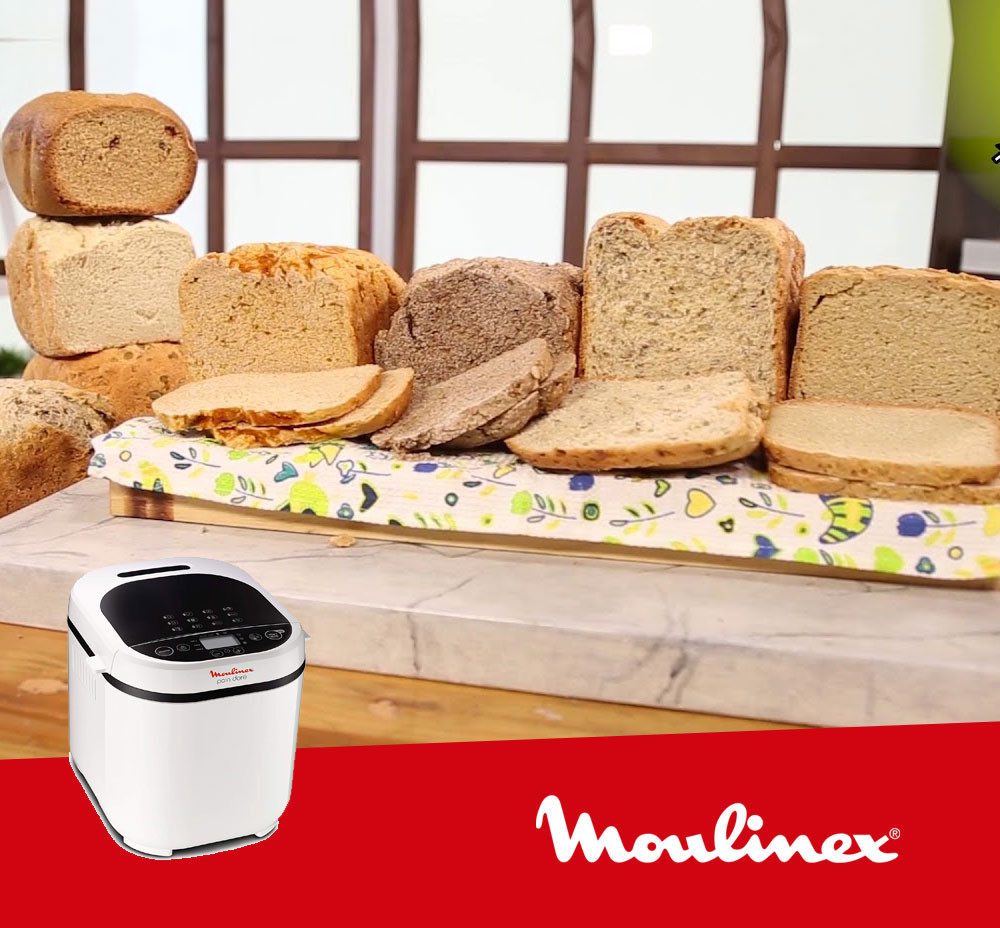 ¡Disfrutá de una receta de pan casero con Moulinex!