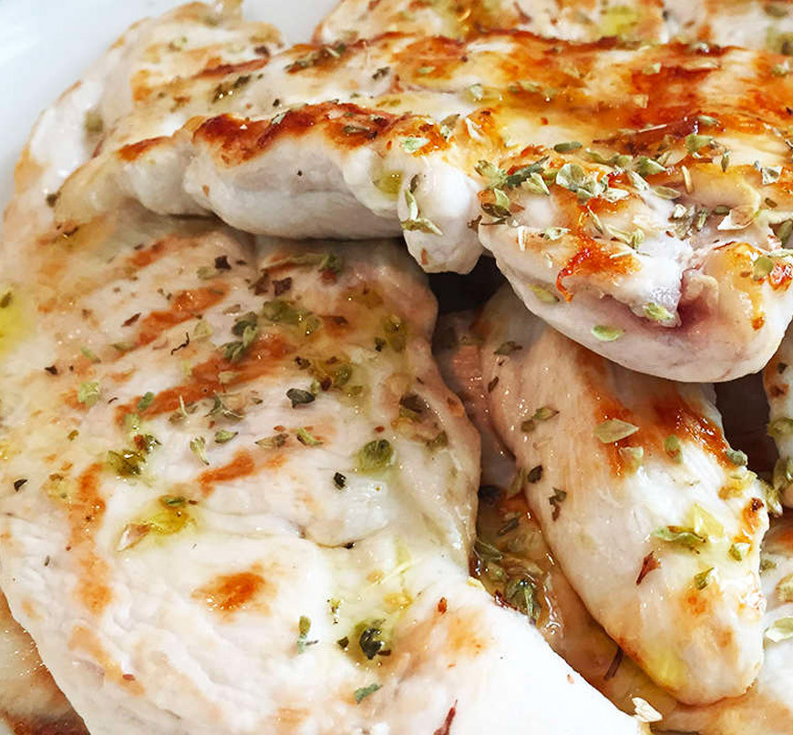 5 riquísimas recetas de pollo a la plancha