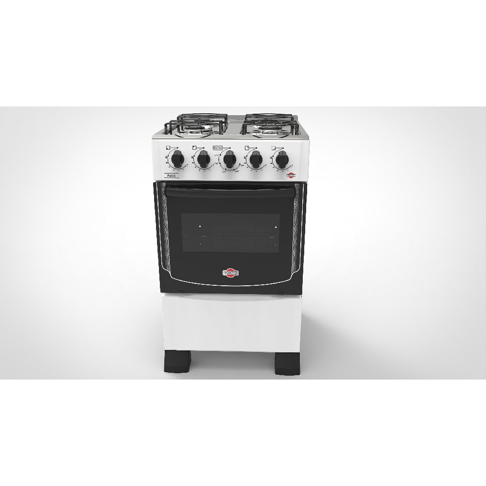 COCINA A GAS TOKYO NEW PETIT 4H MESADA INOX HORNO LIMPIA FACIL CON ZOCALO |  NGO SAECA - Electrodomésticos Paraguay - NGO SAECA