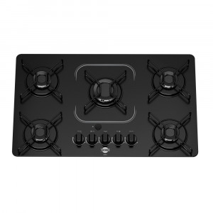 ANAFE TOKYO A GAS CHEF5 5H VIDRIO TEMPLADO C/ENCENDIDO