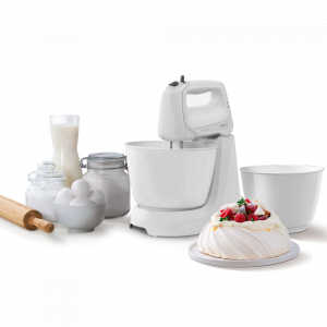 BATIDORA MINI CHEF ARNO H10 4V 2 BOWLS BLANCO 220V