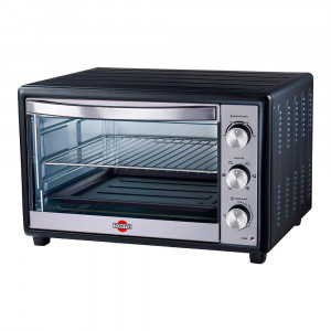 HORNO ELECTRICO TOKYO  LISTO PLUS 46LTS NEGRO 2REJ/1BAND/1REC.MIG./1AGARRAD. 250