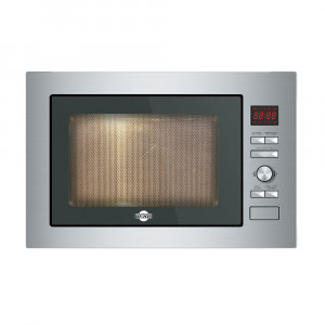 INOX 900 wats control digital c/ grill Microondas 25 litros 