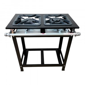 COCINA IND. CEFAZ 2H CFZS-203 1QS QD BAJA P 30X30 PERFIL 5