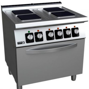 FAGOR COCINA ELECTRICA 4H INOX C/ HORNO C-E741