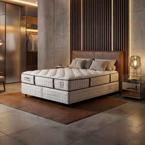 SOMMIER NOGAL OASIS QUEEN 158X198 COLOR BLANCO